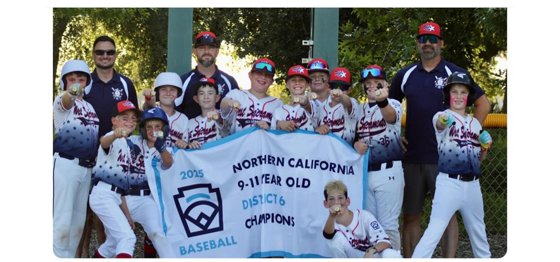 2025 11u District All Stars Champions